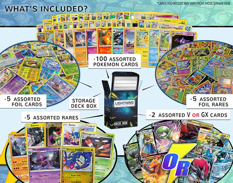 100 Pokemon Ultra Rare Cards Bundle