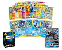 Load image into Gallery viewer, Pokémon Water Cards Collection - 50 Pokemon Cards Plus 5 Rare Water Pokemon and 1 Water Ultra-Rare Card
