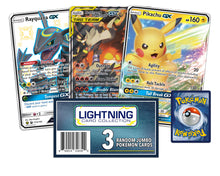Load image into Gallery viewer, 3 Jumbo Pokémon cards – no duplicates
